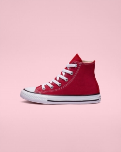 Converse Chuck Taylor All Star Fiu Magasszárú Piros | UHYZIFB-HU